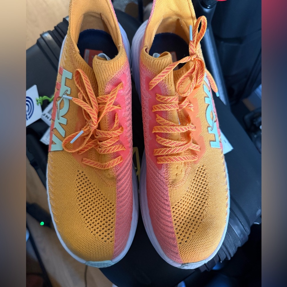 Hoka Orange Sneakers